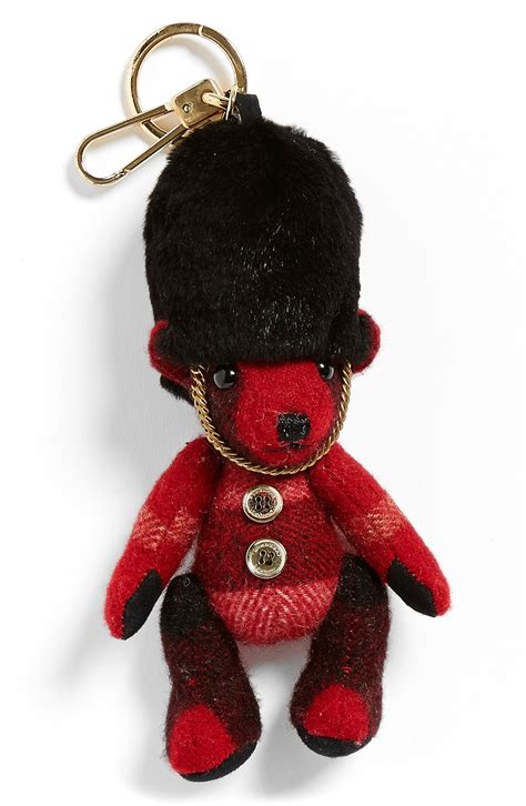 burberry bear bag charm|burberry lanyard.